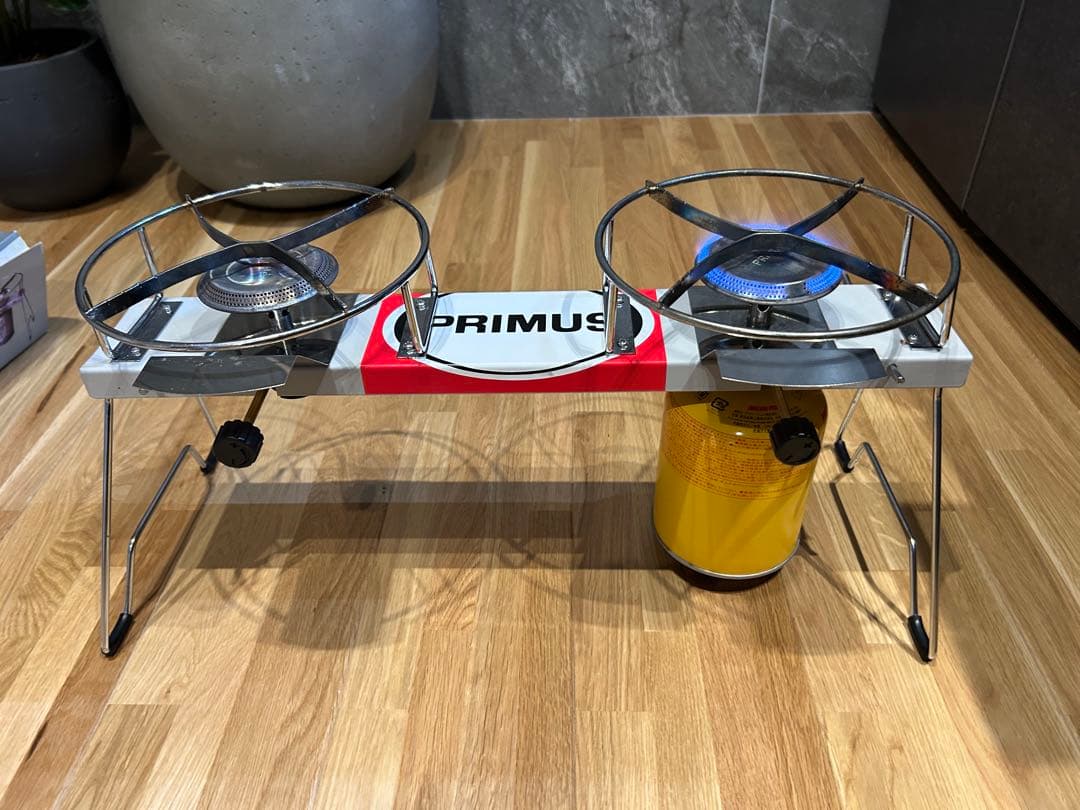 プリムス　ツインストーブ　2290 シルバー　動作不明
