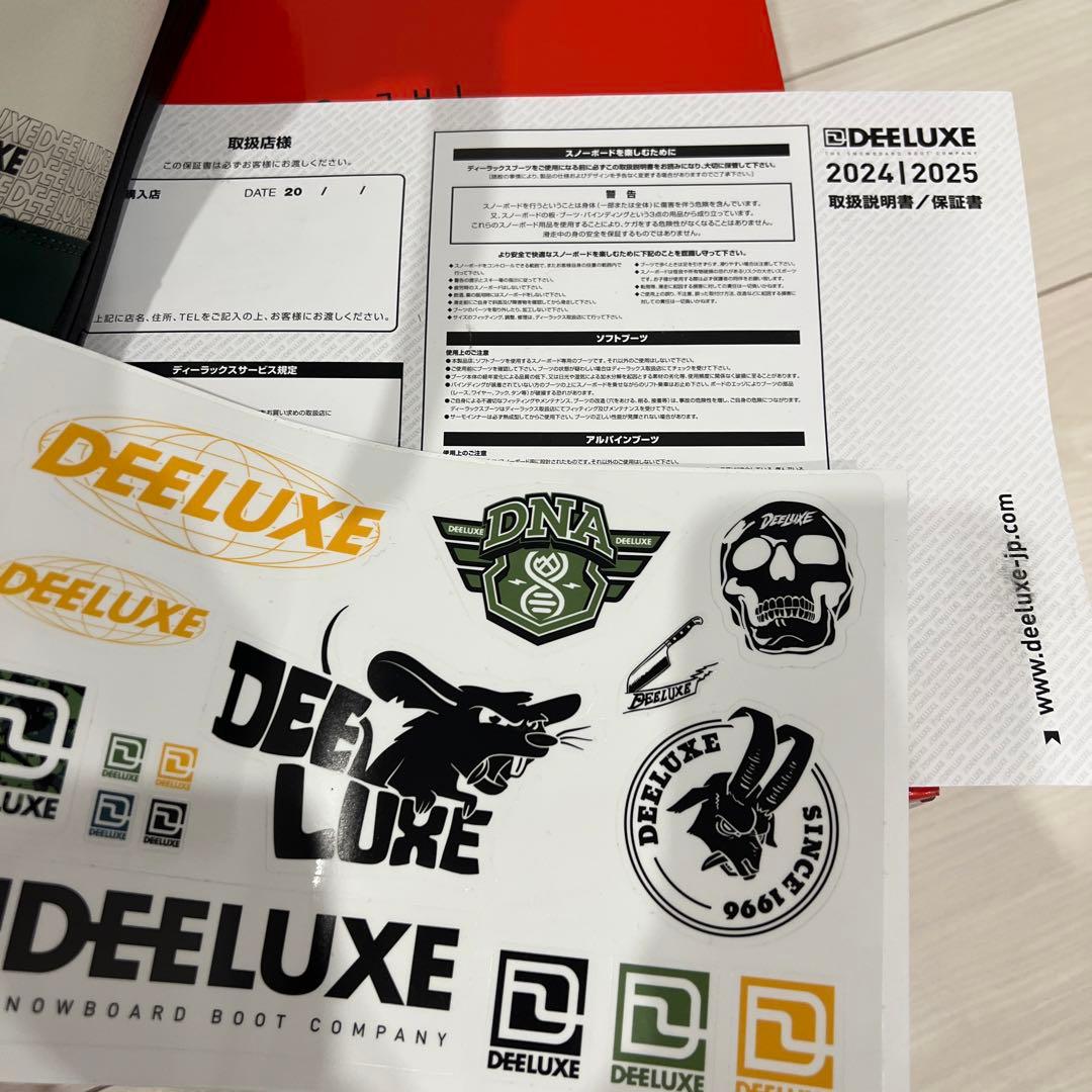（新品未使用品） DEELUXEスノーボードブーツ