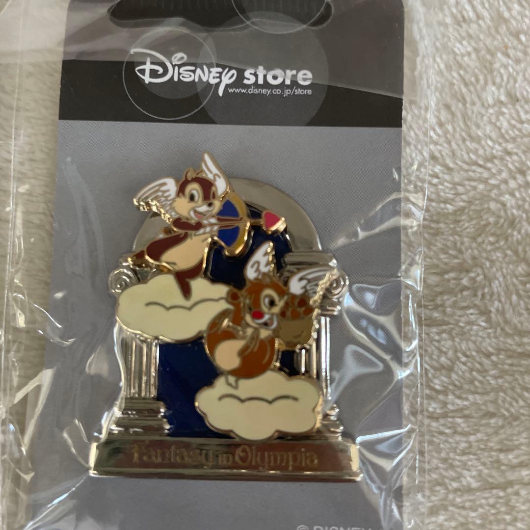 ディズニーストア　ピンバッジ　ミニーマウスとチップとデール　ナース　フィガロ