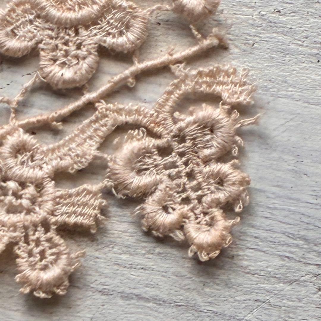 フランス　アンティークレース　アイリッシュ・クロッシェ　ギピュールレース手芸雑貨