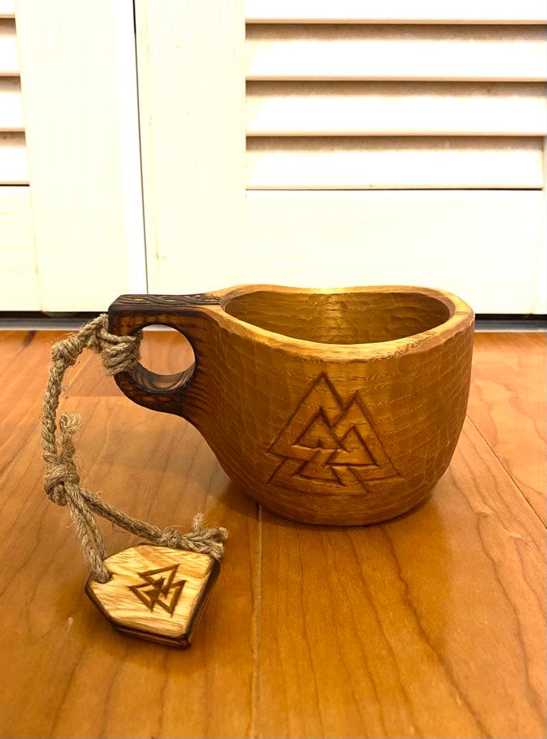 Roman Guslyak ククサ　ウッドカップ