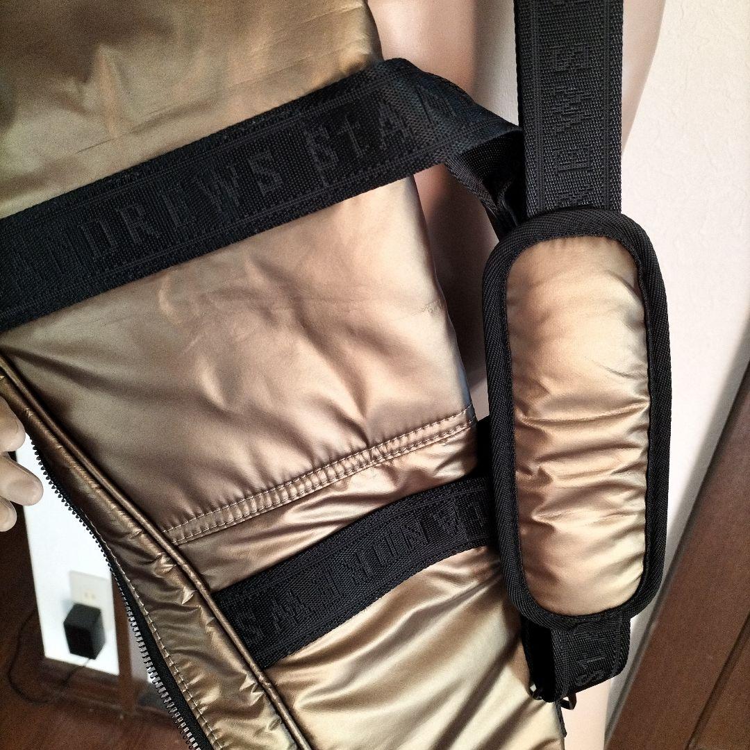 数回使用STANDREWS ゴルフバッグ ショルダータイプ ゴールド