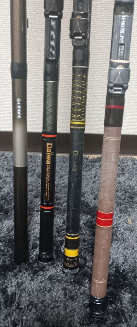 ダイワシマノダイコー磯竿まとめて4本
