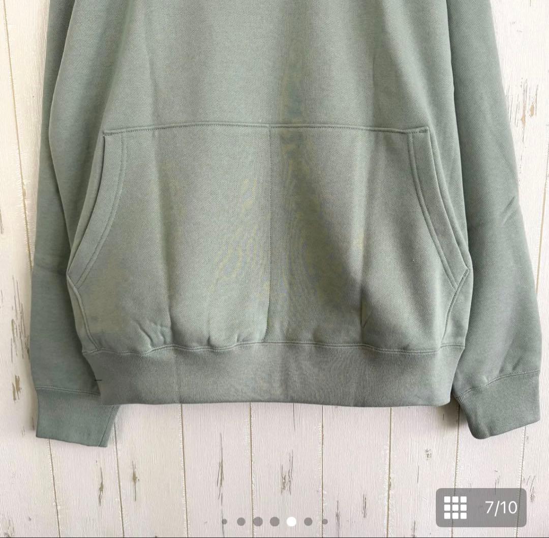 お*読様 8G SHOOT ハーフジップスウェット ミントグリーン XL