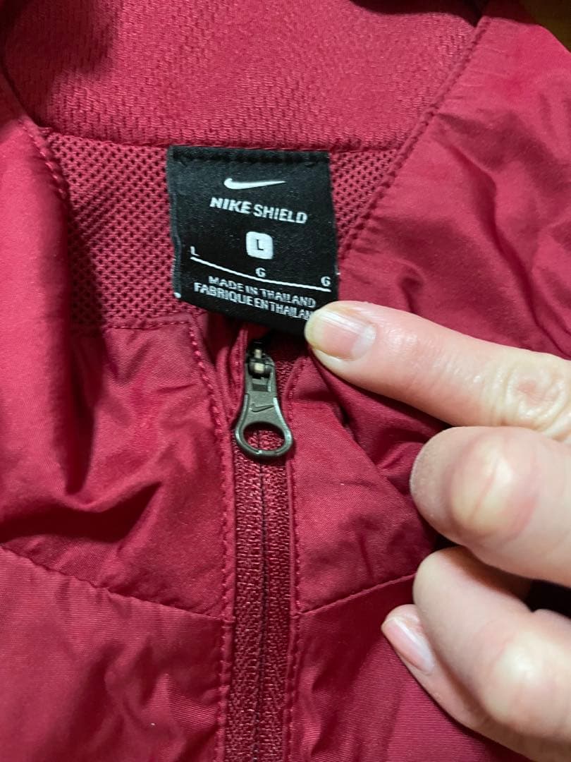 Nike DRI-FIT ジャージセット 赤・紺 2 練習着フルセット