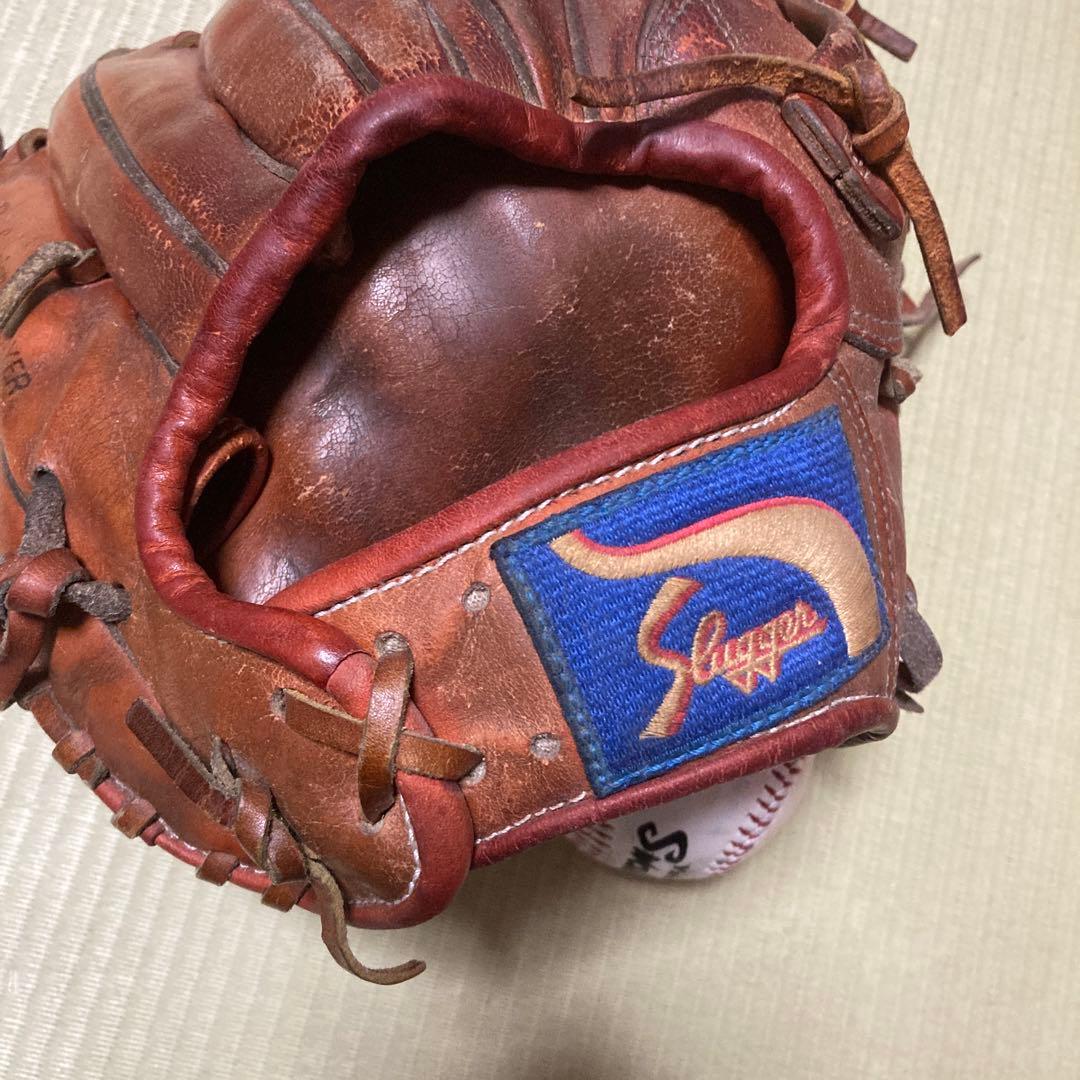slugger軟式野球グローブ ブラウン