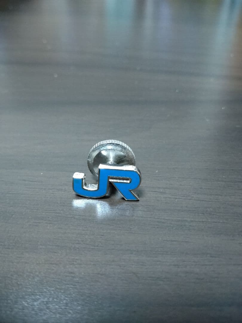 JR ピンバッジ 青