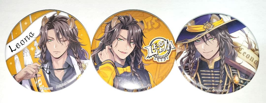 ツイステ レオナ 缶バッジ セット プレミアムバースデー2023