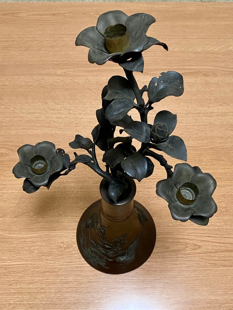 一乗軒如雲　ろうそく立て