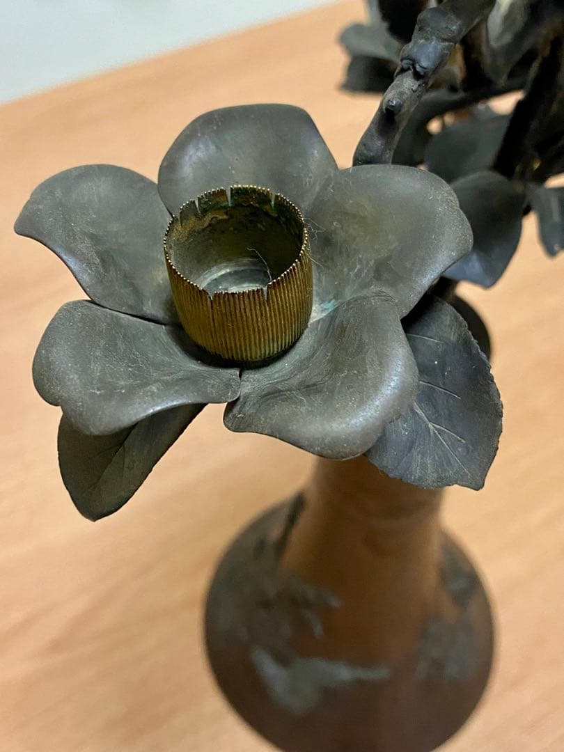 一乗軒如雲　ろうそく立て