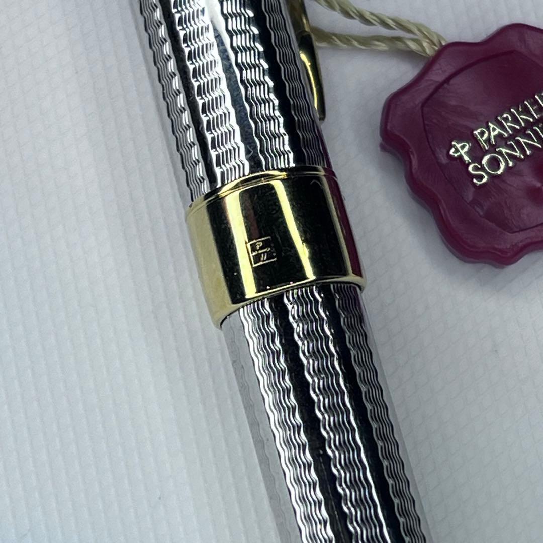 PARKER パーカー ソネットボールペン Silver plated