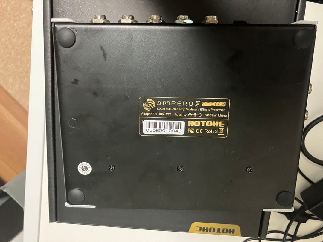 マルチエフェクター HOTONE Ampero Ⅱ Stomp 最新ファーム