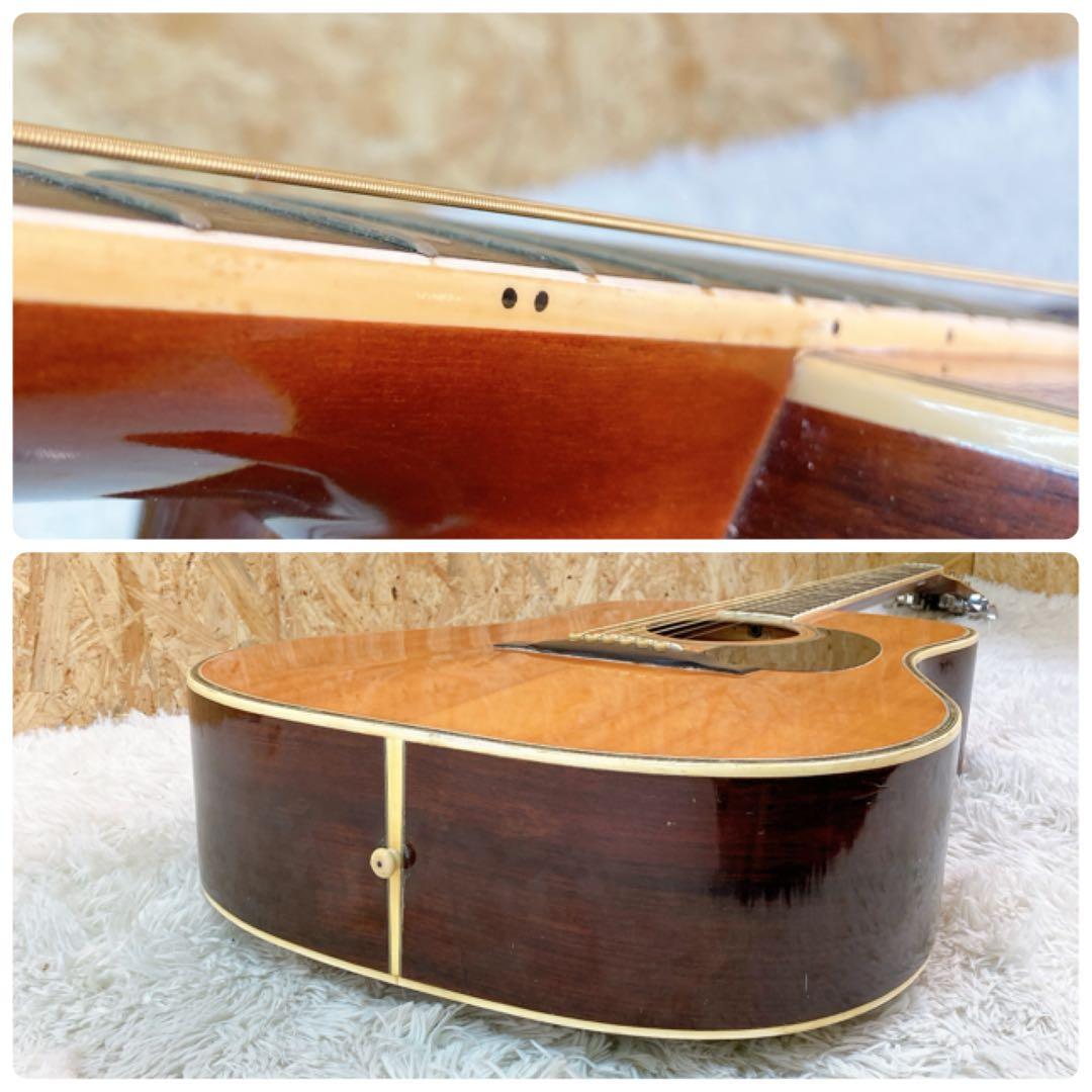 ハカランダ　K.country D-400 春日楽器　70年代　ケース付き