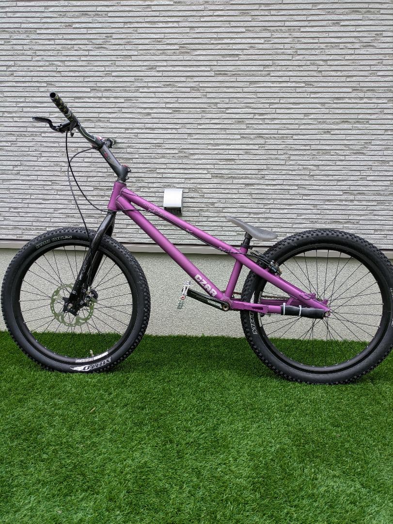 [引取限定]ＣーＺＡＲ２４インチ　ストリートトライアル自転車