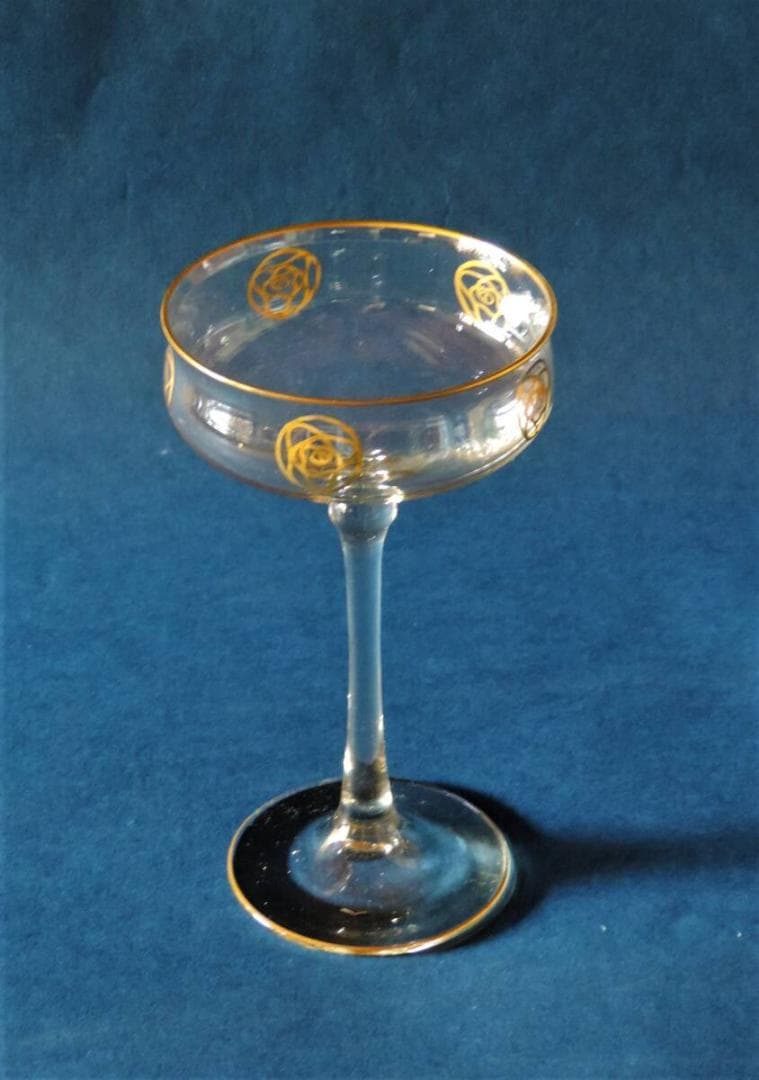 希少品シャペングラス1客　1900年制作　ハンス　クリスチアンセン作品