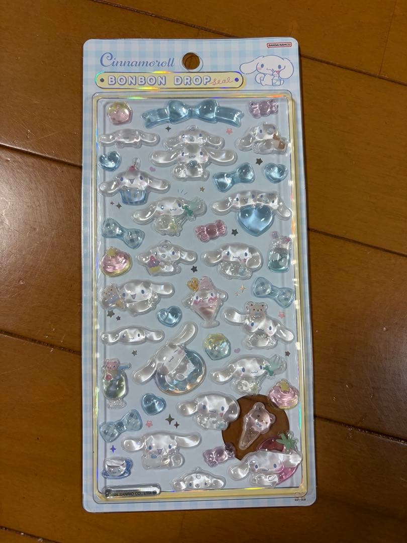 ボンボンドロップシール サンリオ キティ マイメロ クロミ シナモロール