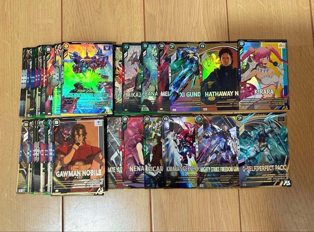 日*0様 機動戦士ガンダム　アーセナルベース　U、Pレア　50枚　まとめ売り　引
