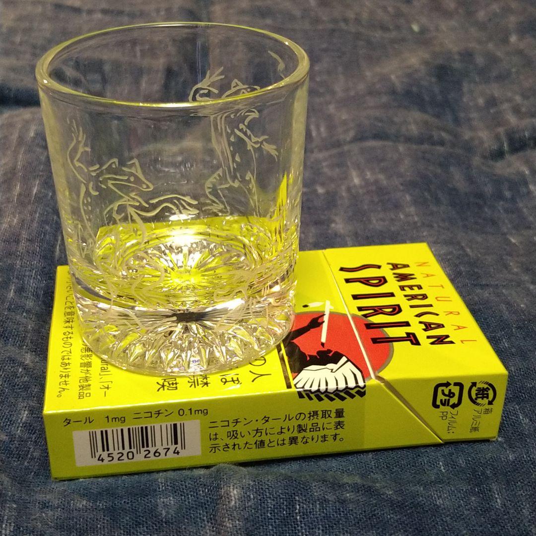 超レア　鳥獣戯画　切り子　ショットグラス