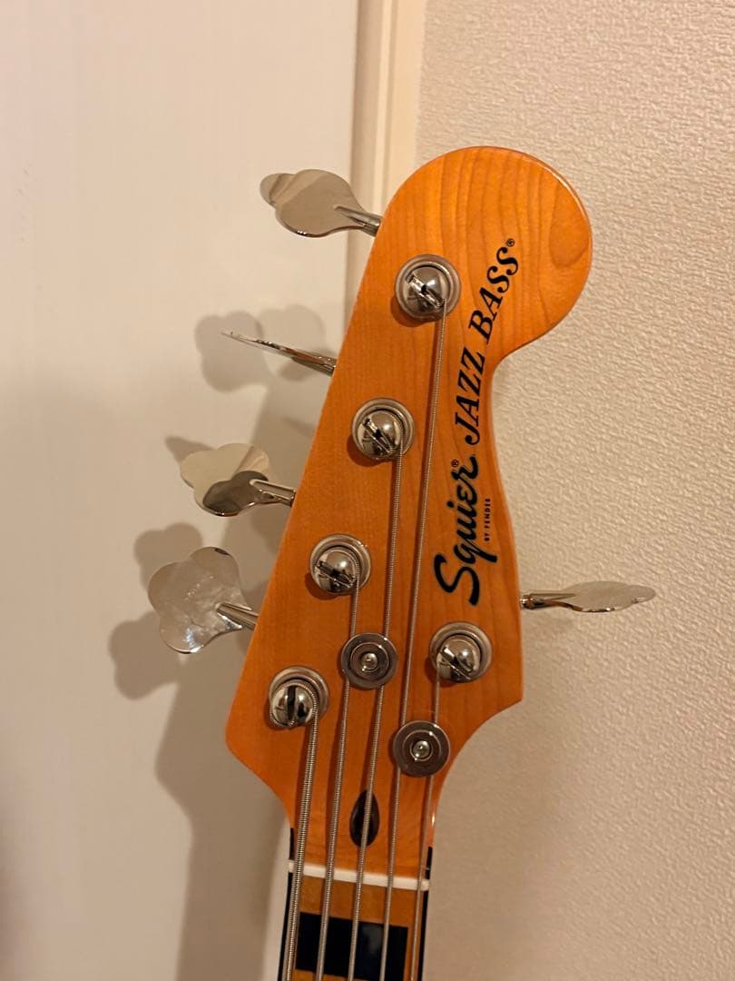 Squier Jazz Bass 5弦　ナチュラル