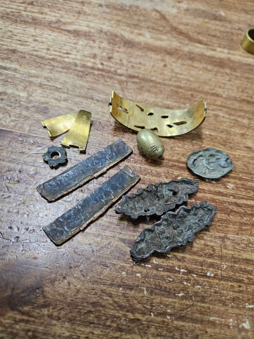 刀装具 セット まとめ売り 目貫 武具 拵 当時物 アンティーク 旧家蔵出し