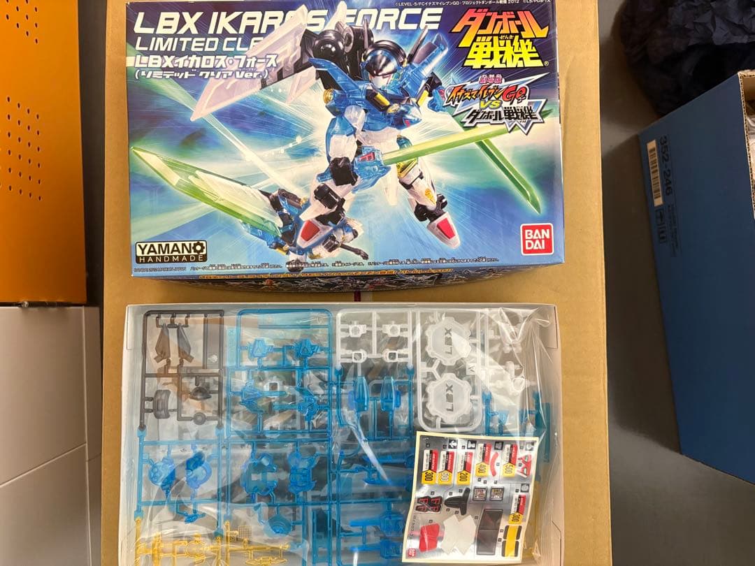 【新品】LBX イカロスフォース 限定版(リミテッドクリアバージョン)