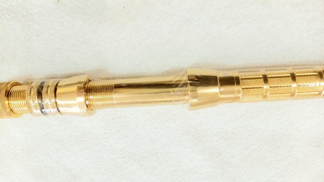 オリジナルアルミバット　SS-gi ゴールド　12㎜　フェルール付き