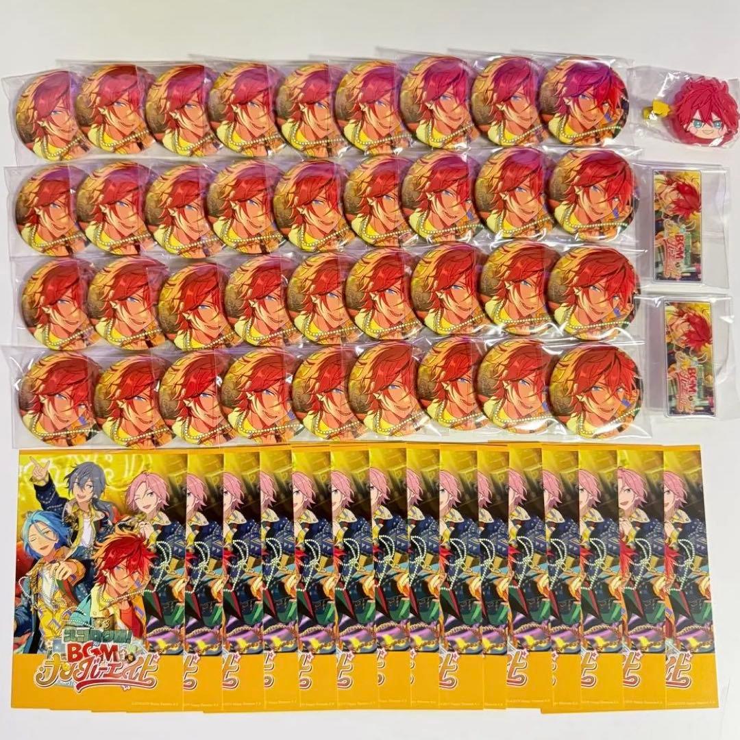 あんスタ 天城燐音 イベコレ 缶バッジ バナコレ 前髪クリップ 特典 ブロマイド