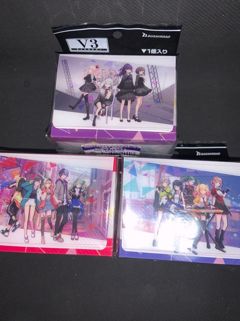 プロジェクトセカイ デッキケース ニーゴ ビビバス レオニード 3個セット