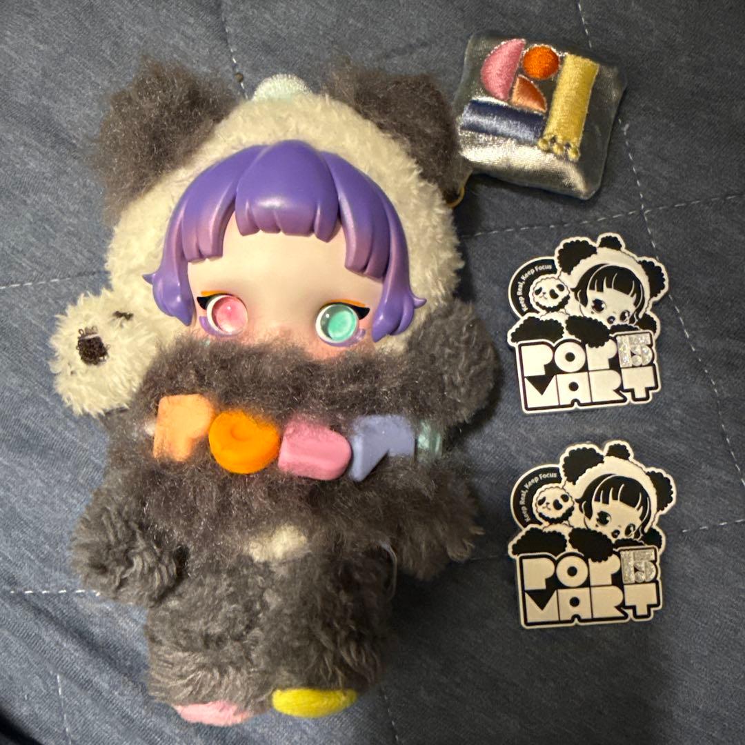 M*)様 ポップマート　POPMART 15周年記念 従業員限定スカルパンダ　ギ