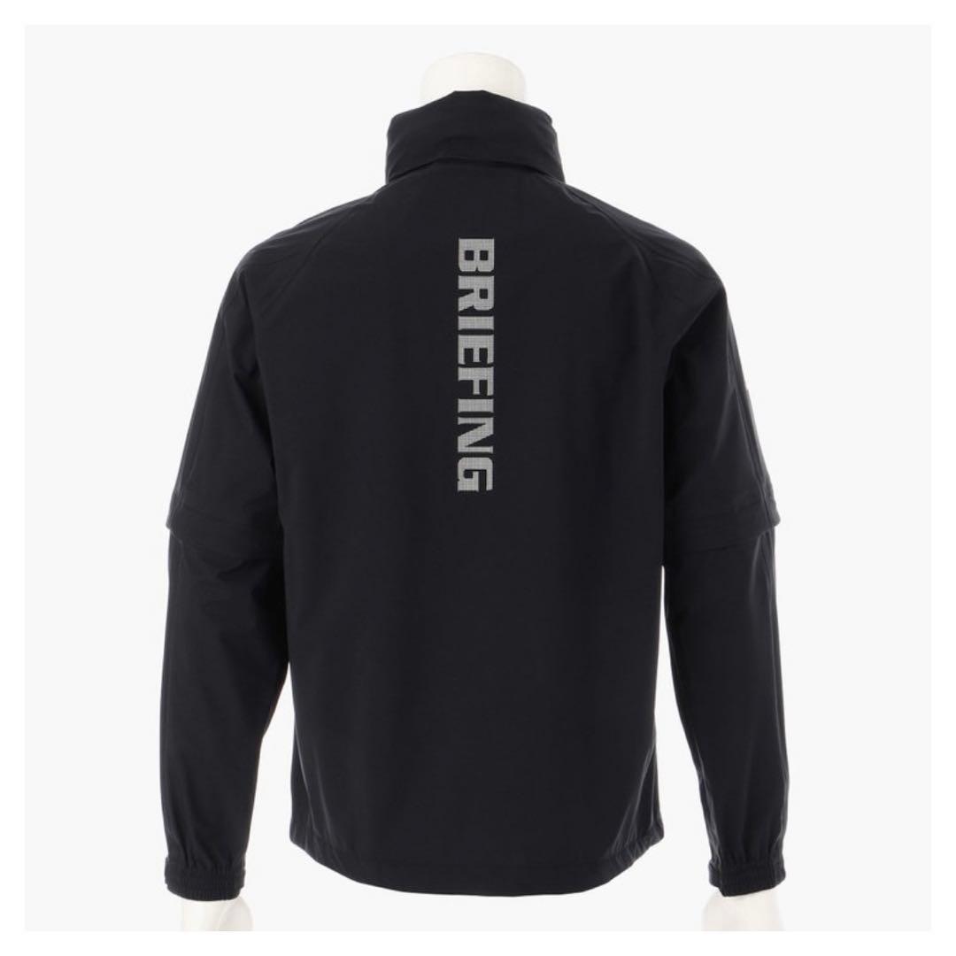 Tomo　BRIEFING GOLF ジャケットブラック レインウェア L