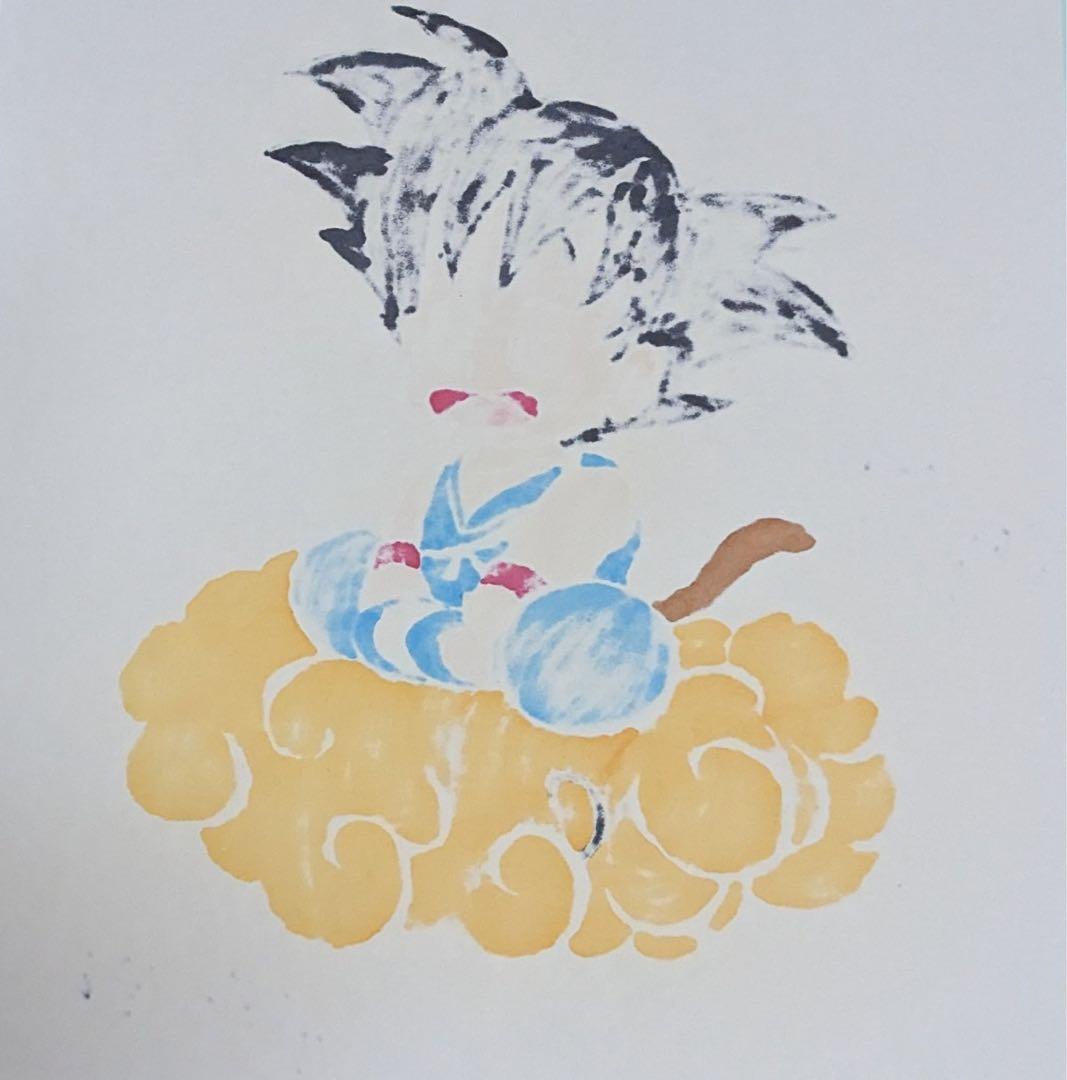 鳥山明直筆サイン色紙　ドラゴンボール