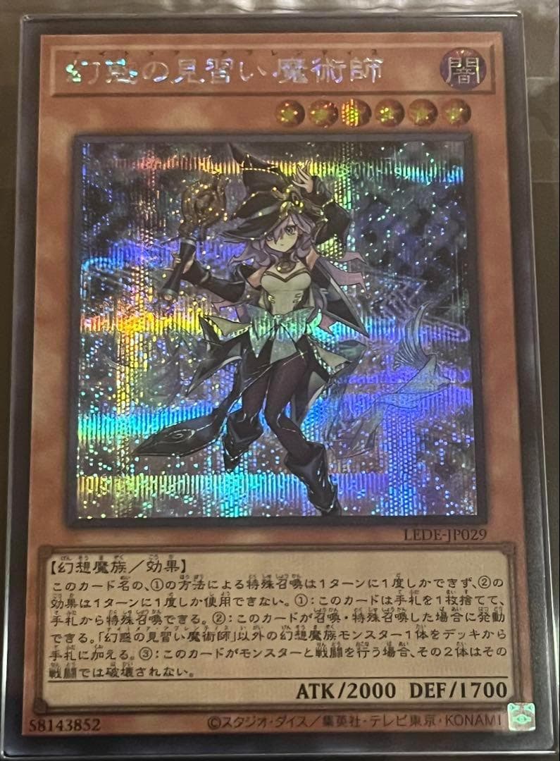 【ARS10:鑑定5枚】幻惑の見習い魔術師 シークレットレア