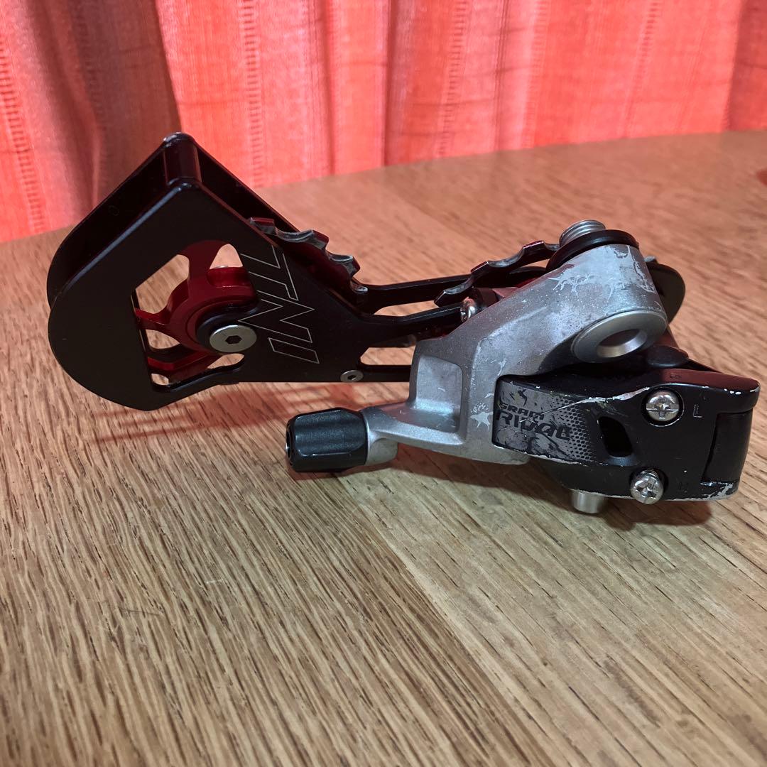 SRAMライバル 1×11S ブラケット＆RD＋Bプーリー