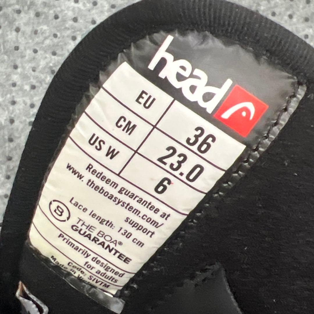 5回使用 人気サイズ23cm HEAD GARORE BOA スノボブーツ