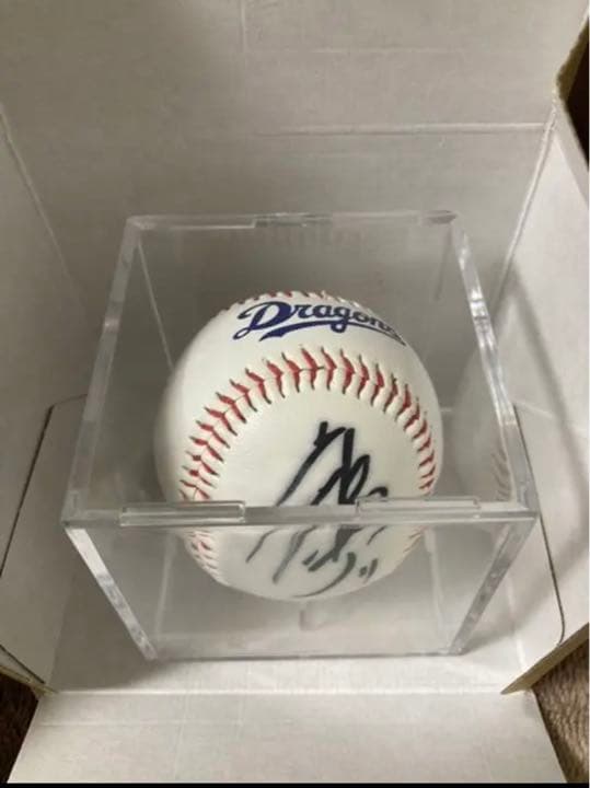 【即日発送‼️・新品未使用】中日ドラゴンズ　小笠原慎之介選手直筆サインボール