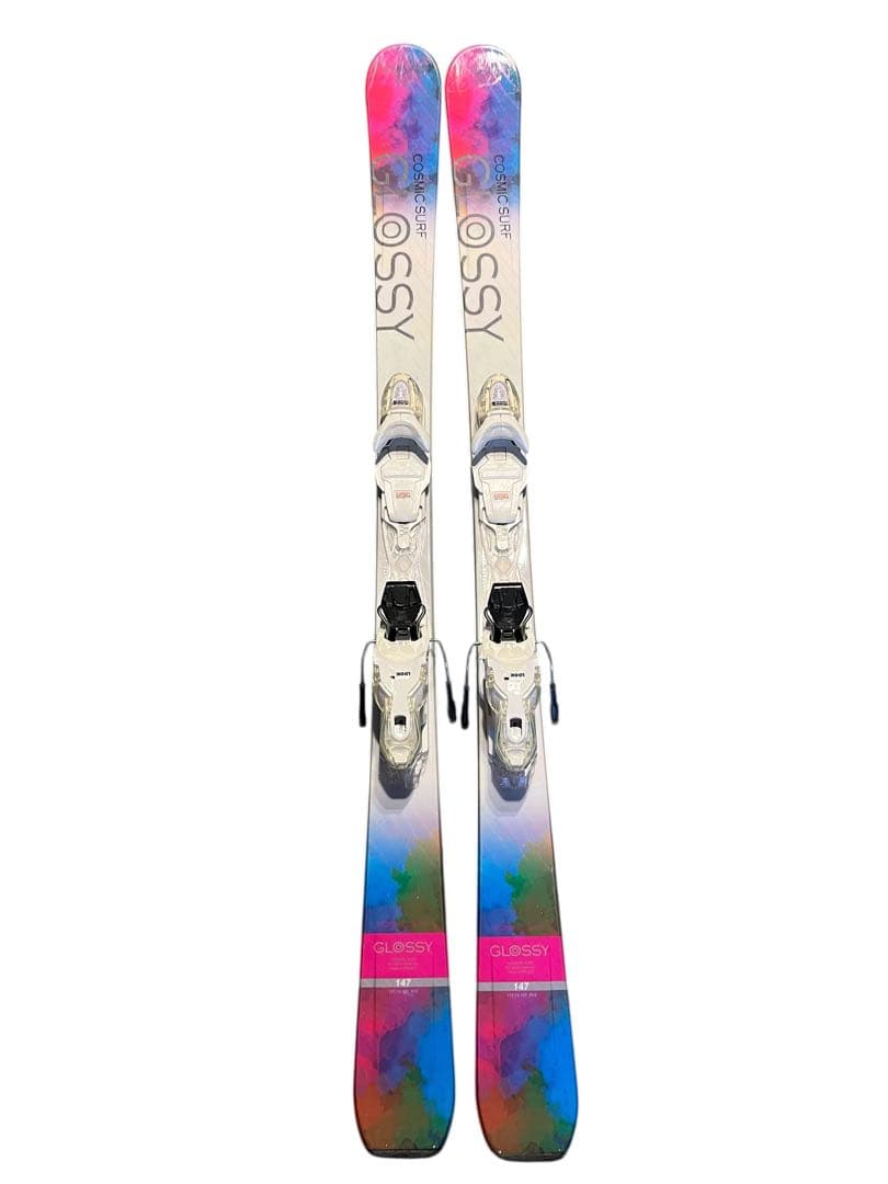 GLOSSY COSMIC SURF　スキー板　147cm