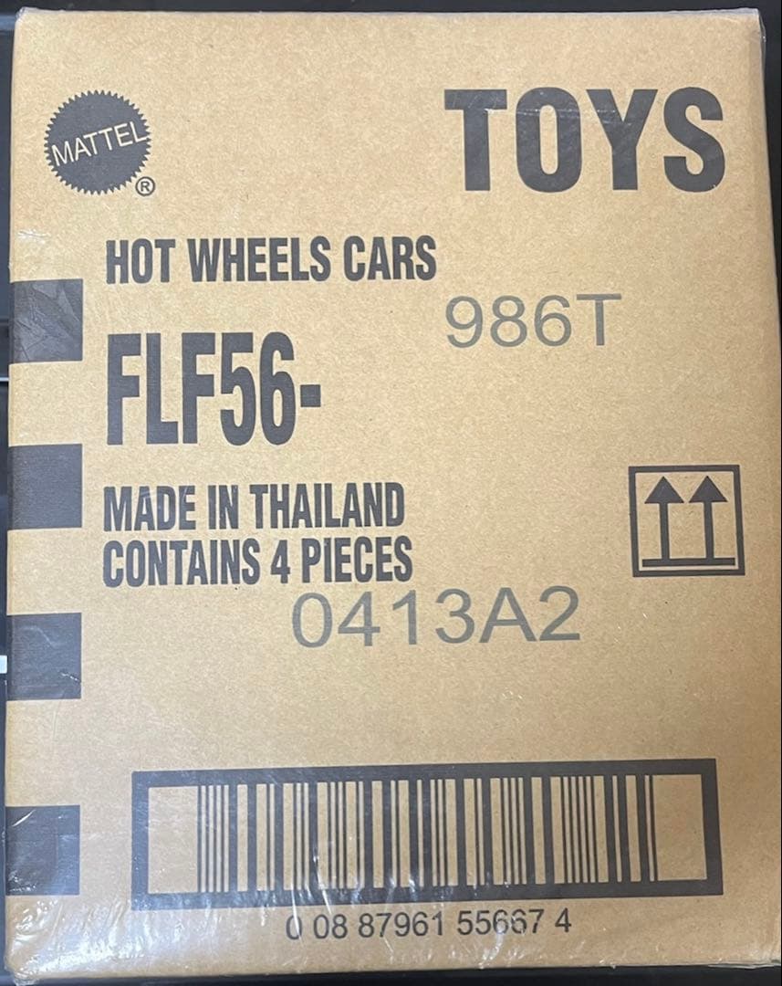 ホットウィール チームトランスポート アソート ミニカー2台入x4セット BOX