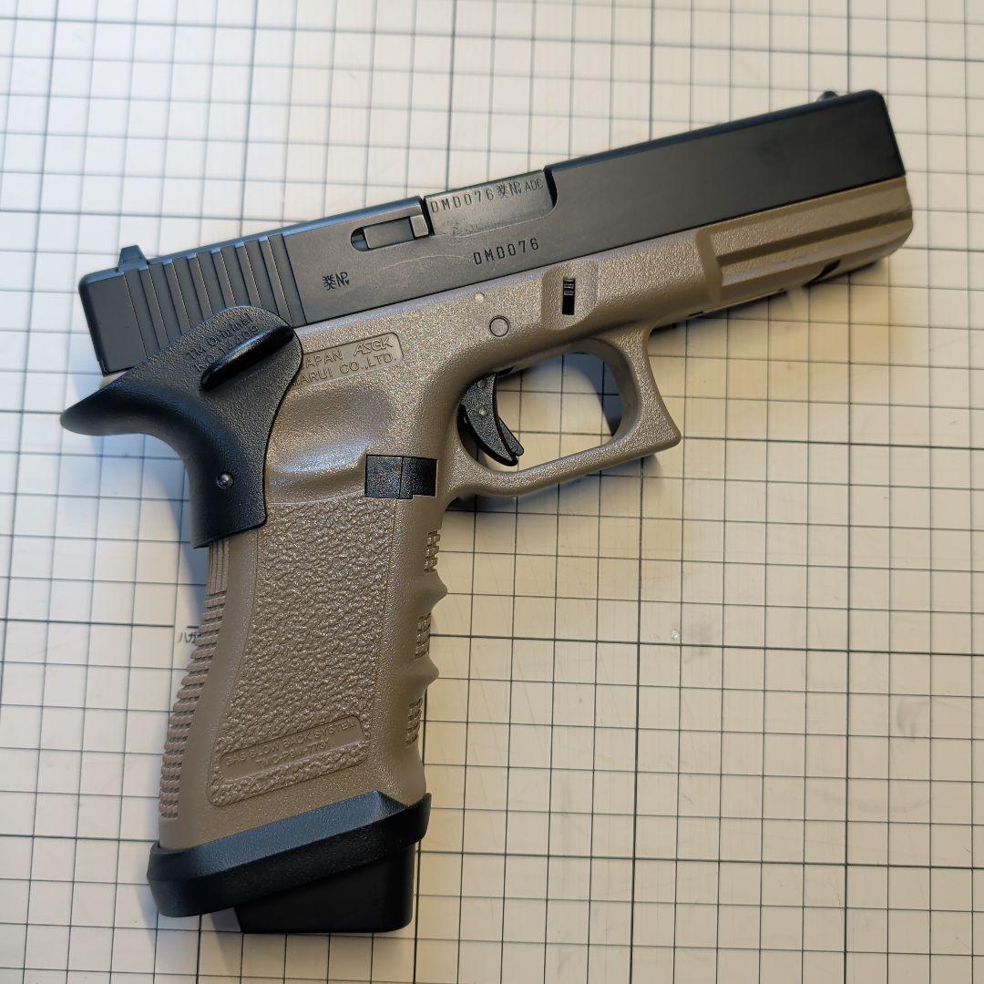 東京マルイ　GLOCK　G17カスタム　フラット・ダークアース