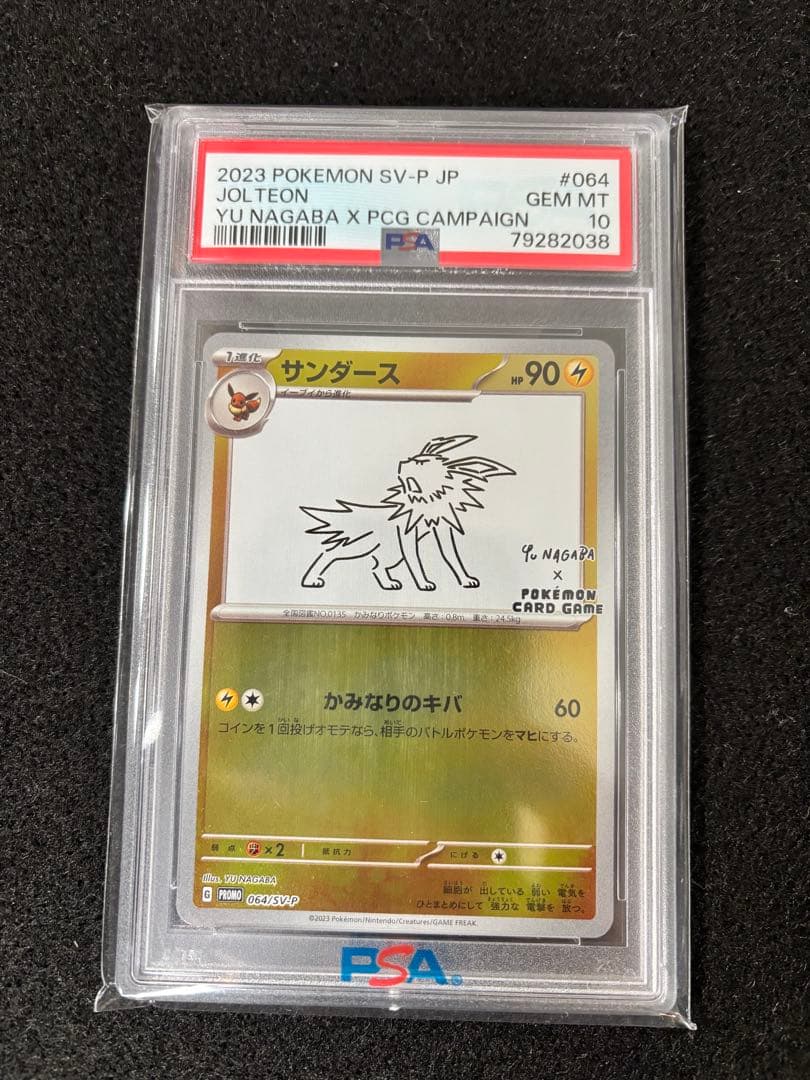 【PSA10】YU NAGABA ブイズ9種＋ピカチュウ プロモ