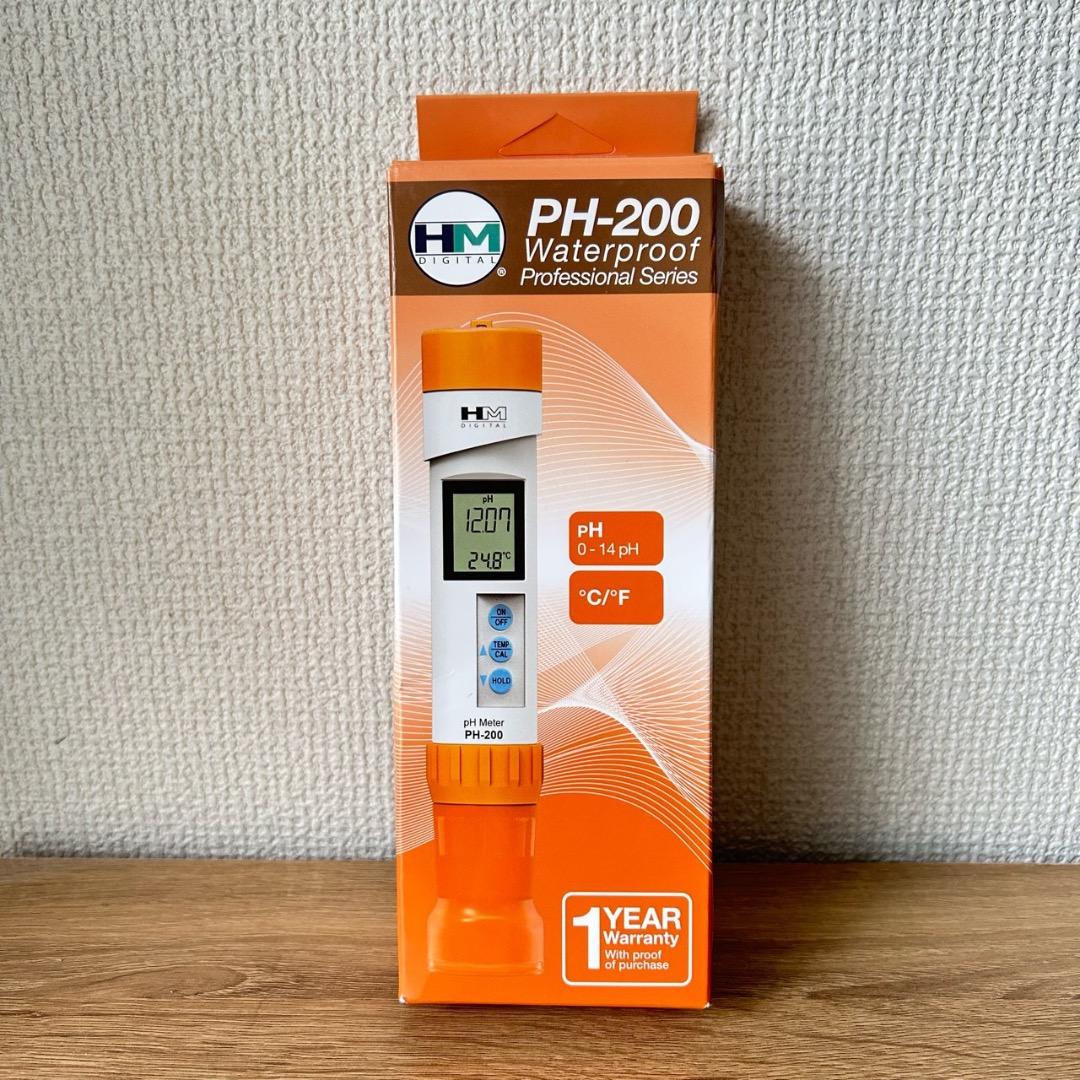 HM DIGITAL PH-200 pH測定器 防水仕様