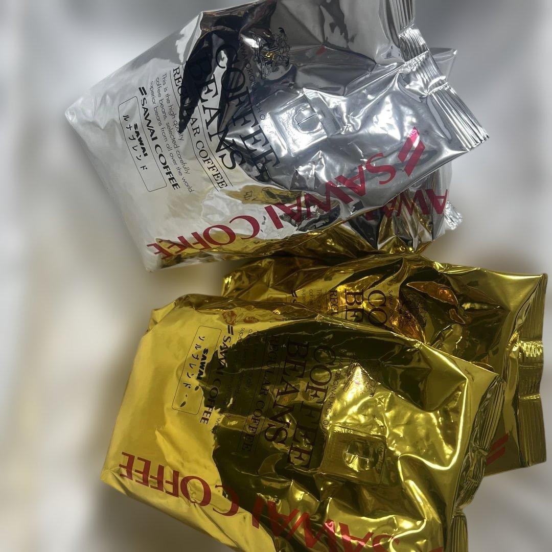 2袋×2 SAWAI COFFEE ルナブレンド 400g