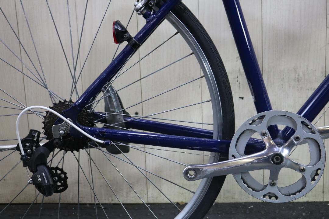 あさひ製WEEKEND アルミ 700C シマノ7速 460mm BLUEクロス