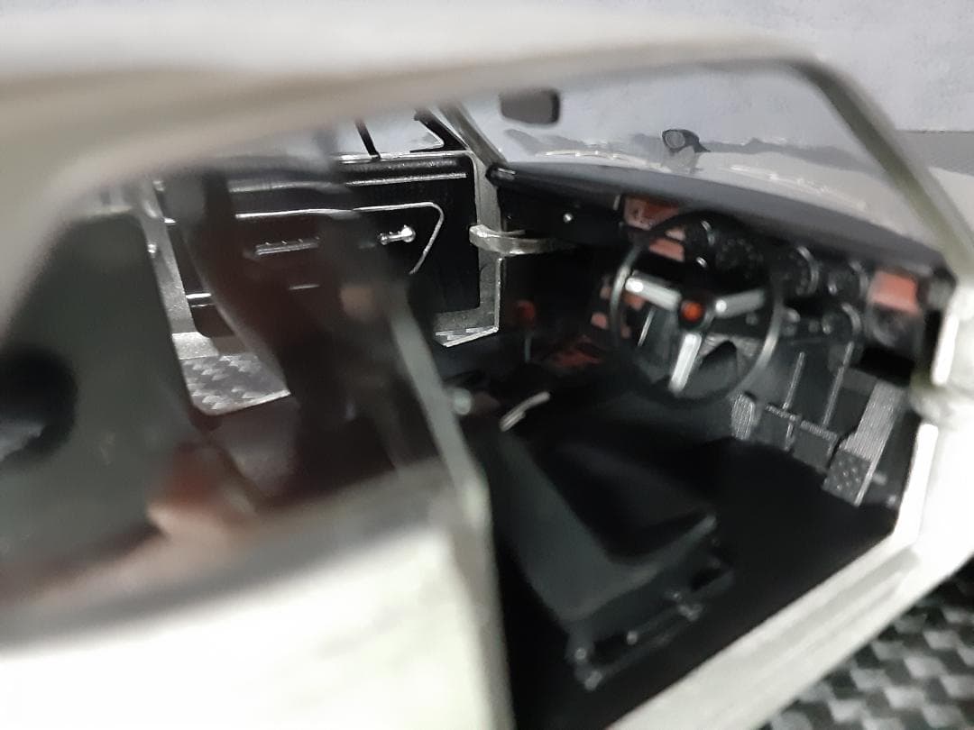 Hachette 1/24 日産 箱スカ GT-R カスタム改 ワタナベガンメタ