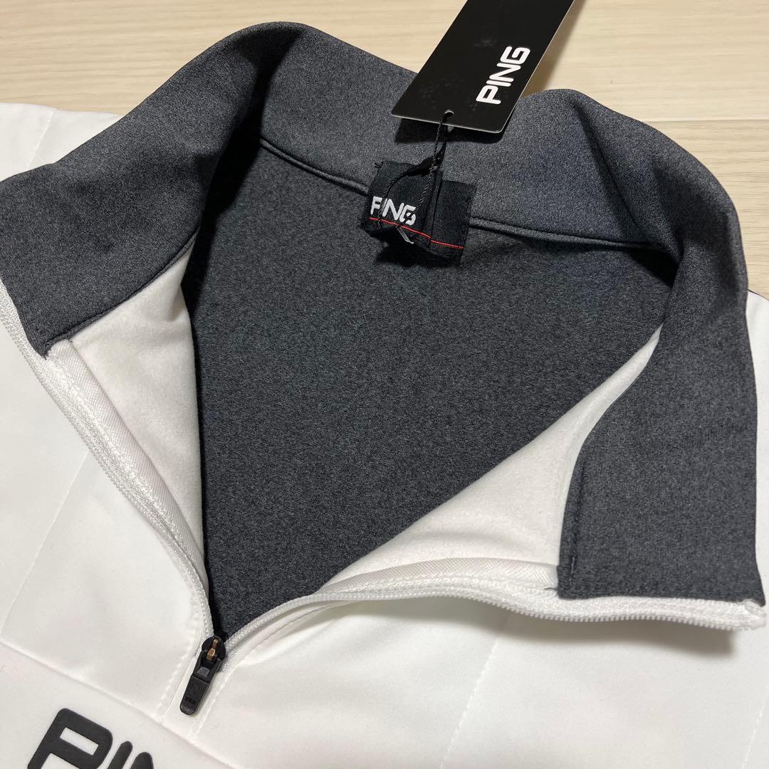 ピン PING 中綿 ハイネック エアーフレイク ゴルフ シャツ
