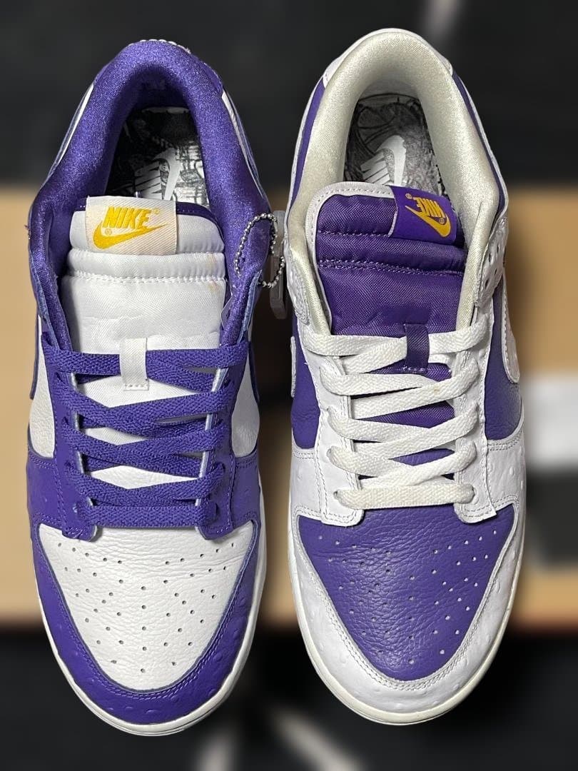 Nike Dunk Low ホワイト/パープル