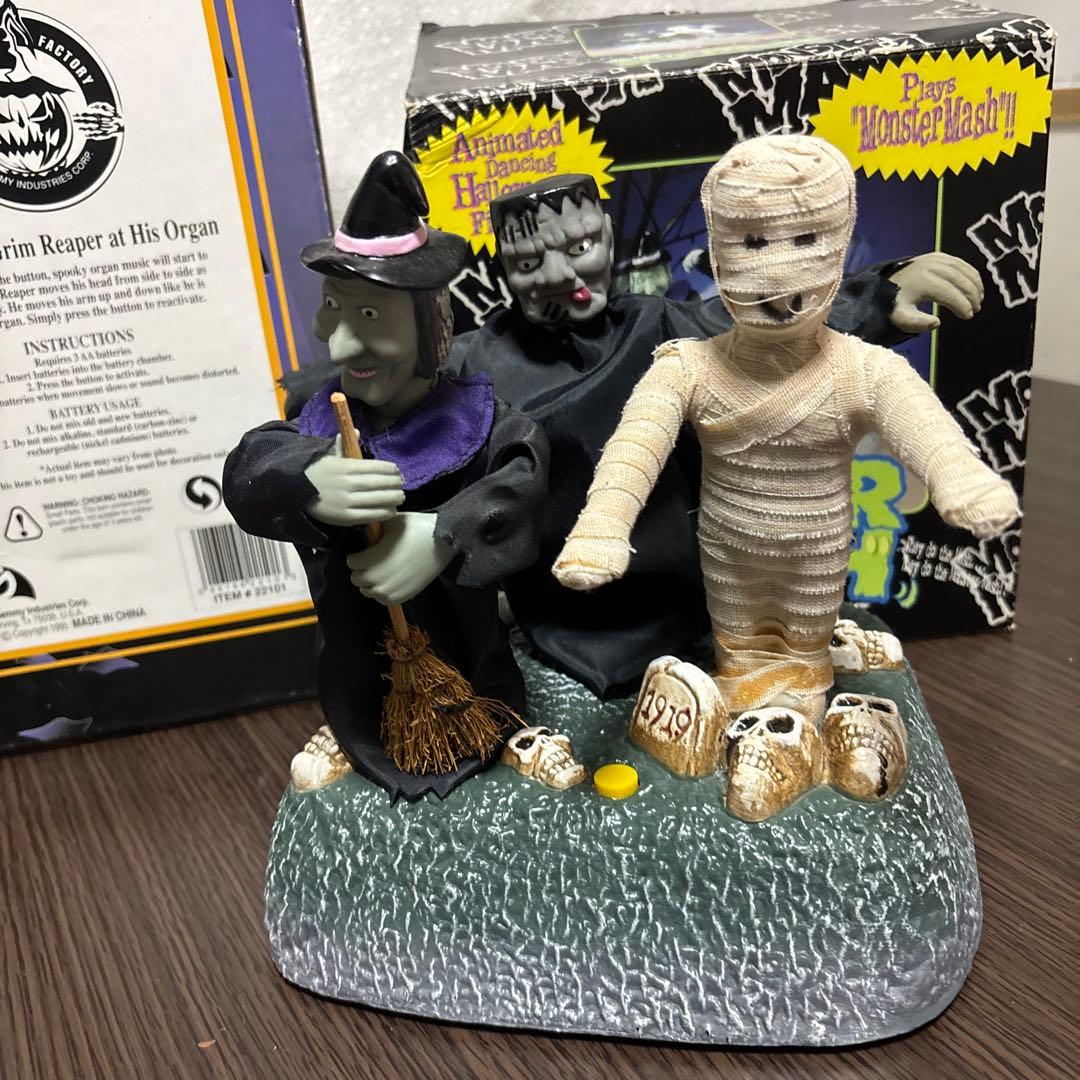 ジェミー・インダストリーズ製のハロウィン用アニマトロニクス装飾品　3点