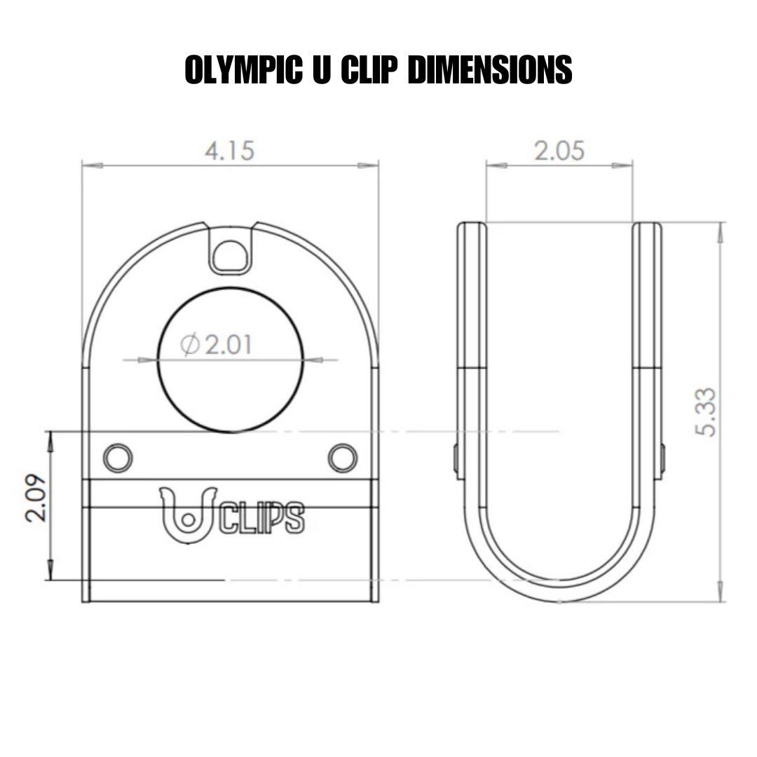 【新品・未使用】 Uclips オリンピックバーベル専用 ユークリップス