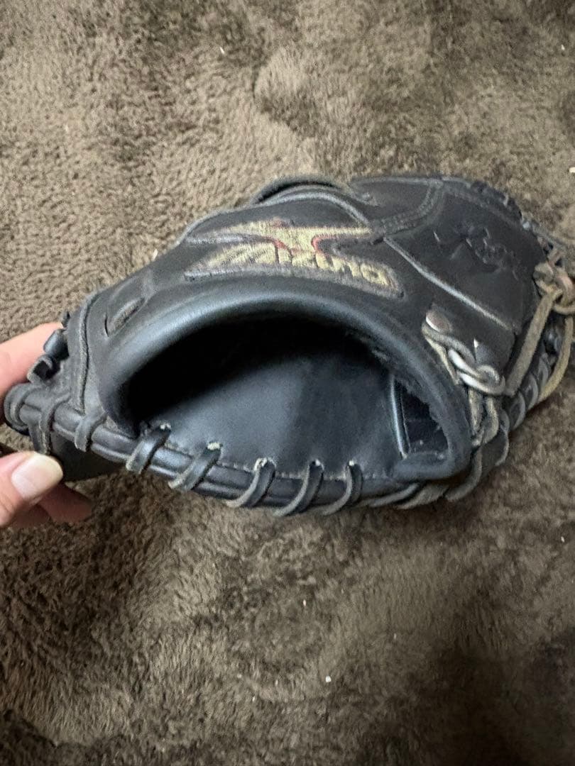 Mizuno 軟式キャッチャーミット　ブラック