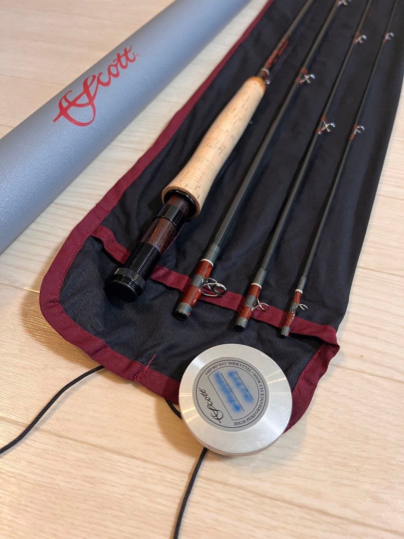 〈新品〉Scott 9' 4wt フライロッド（G904/4）