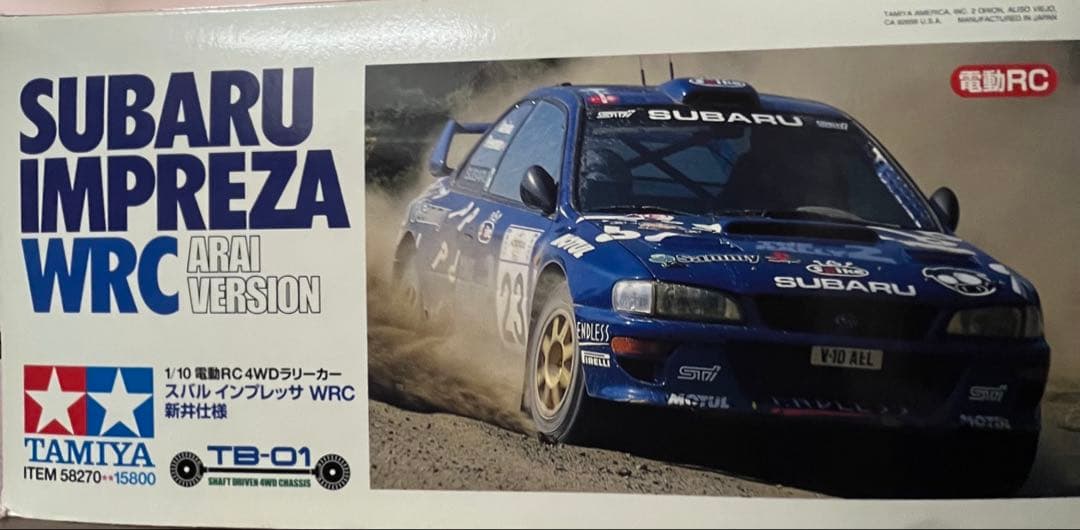 ホビーラジコン SUBARU IMPREZA WRC 58270
